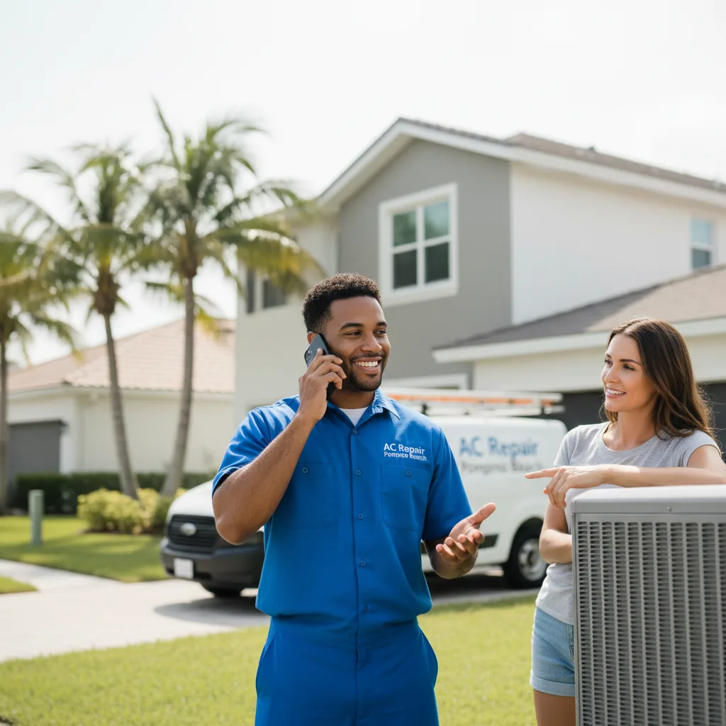 AC Repair Pompano Beach customer support in Petal